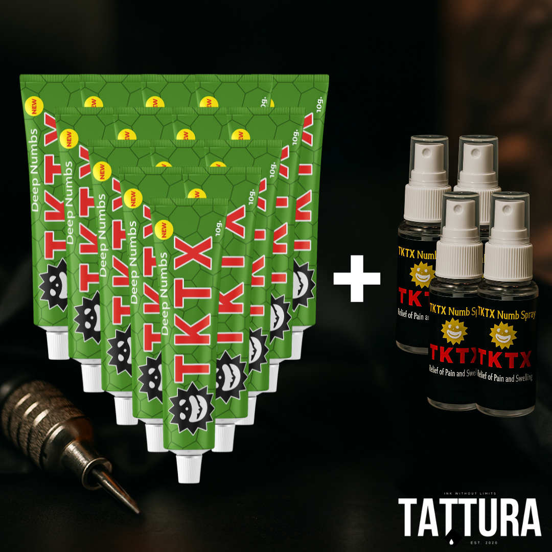 Studio Bundle: 4x Spray + 15x Creme Grün